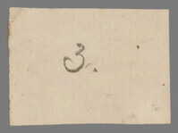 L 01239
<br/>
Label met opschrift
<br/>
<em>Escher von der Linth, Johannes Conrad (1767-1823)</em>